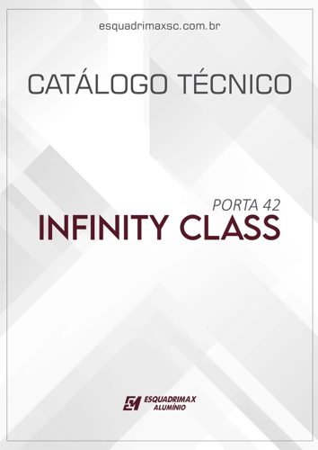 Capa do catálogo Infinity Class